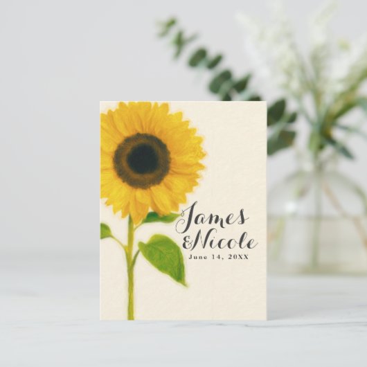 大き色彩の鮮やかなひま素朴わり国の日付を保存 案内ポストカード (スタンド正面)