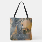 大き賛美な《鳥》アメリカゴガラトート(オリジナルアート) トートバッグ (裏面)