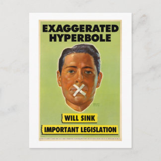 大げさなハガキ ポストカード