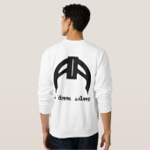 大げさに同情する人のセーター スウェットシャツ (裏面フル)