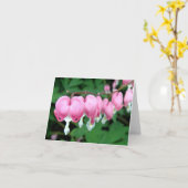 大げさに同情する人のメッセージカード カード (黄色い花)