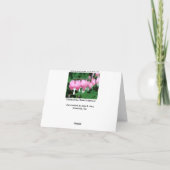 大げさに同情する人のメッセージカード カード (裏面)