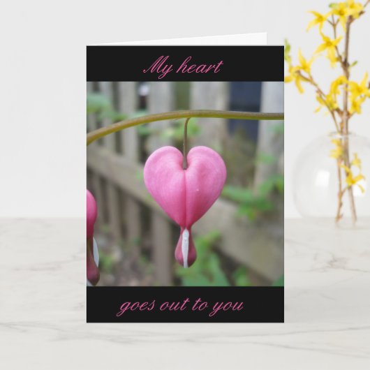 大げさに同情する人の悔やみや弔慰の挨拶状 カード (黄色い花)