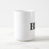 大げさに同情する人の自由意志論者のマグ コーヒーマグカップ (中央)