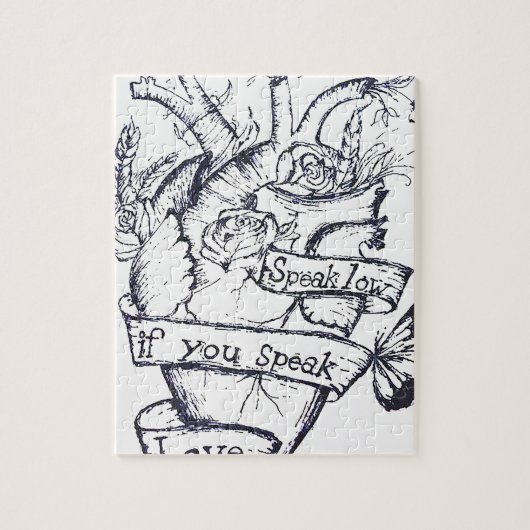 大げさに同情する人 ジグソーパズル (縦)