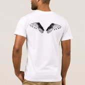 大げさに同情する人 Tシャツ (裏面)