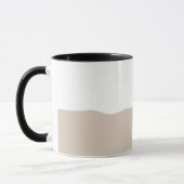 「大げさ」マグカップ - Earl grey Look - テキストを追加 マグカップ (左)