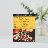 大みそかカジノテーマパーティー 招待状 (スタンド正面)