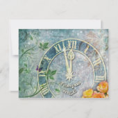 大みそかパーティの招待状 招待状 (正面)