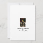 大みそかパーティの招待状 招待状 (裏面)