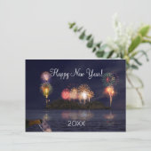 大みそかパーティの招待状 招待状 (スタンド正面)