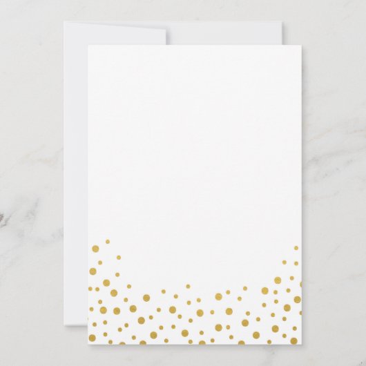 大みそかパーティの招待状 招待状 (裏面)