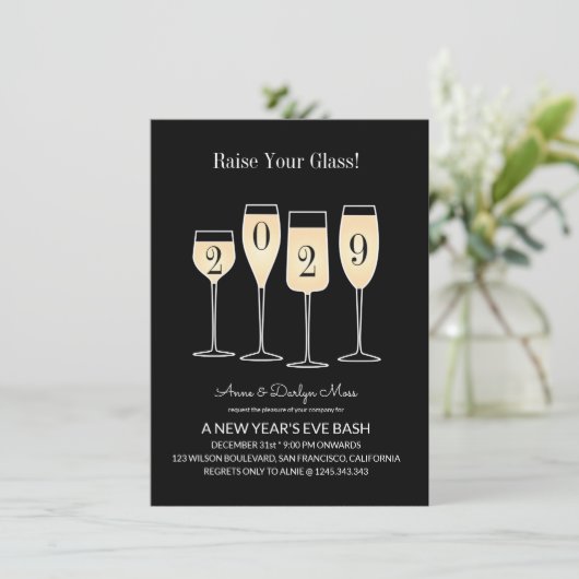 大みそか 招待状 (スタンド正面)