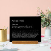 大アートギャラリーアート展示館 アクリルサイン (ウェディング)