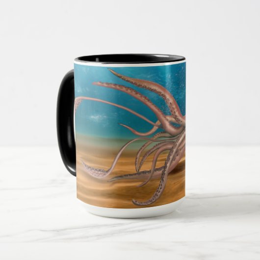 大イカ マグカップ (正面左)