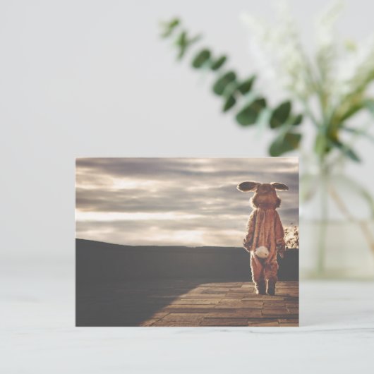 大ウサギ ポストカード (スタンド正面)