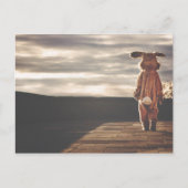 大ウサギ ポストカード (正面)