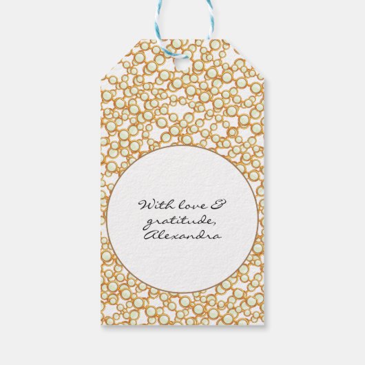 大エレガント学修士院卒業会 ギフトタグ (裏面)