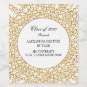 大エレガント学修士院卒業会 ワインラベル (シングルラベル)