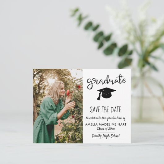 大エレガント学院 |日付写真を保存 案内ポストカード (スタンド正面)