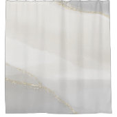 大エレガント理石 シャワーカーテン (正面)