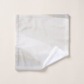 大エレガント理石 バスタオルセット (ウォッシュタオル)