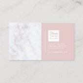 大エレガント理石 名刺 (裏面)