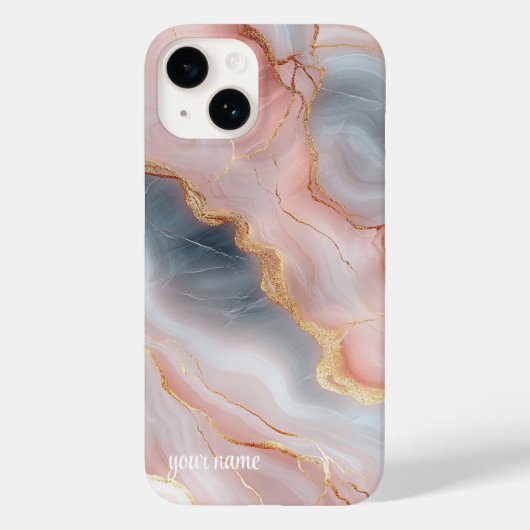 大エレガント理石 Case-Mate iPhoneケース (裏面)