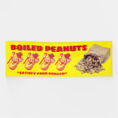大カスタマイズフェンス販売用ゆでピーナッツ 横断幕 (横)