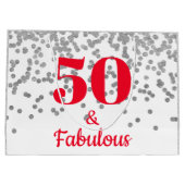 大カスタマイズ抱き枕 – マイルストーンシルバー ラージペーパーバッグ (裏面)