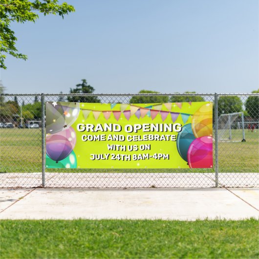 大カスタマイズ気球バンティング事業 横断幕 (インサイチュ)