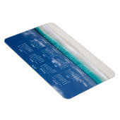 大カスタムビーチ2016年磁気カレンダー4x6 マグネット (右側)