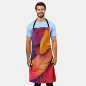 大カスタム型シェフ用エプロン印刷 エプロン (着用した状態)