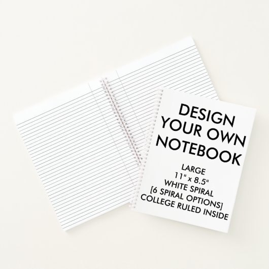 大カスタム学校のルールドノート ノートブック (内部)