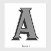 大カスタム文字ステッカーデカール シール (シート)