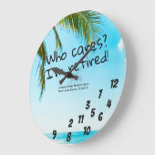 大カスタム時計の気に除業 ラージ壁時計 (傾斜)