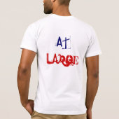 大カッコいいIのアメリカパパ Tシャツ (裏面)