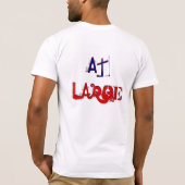 大カッコいいIIIのアメリカパパ Tシャツ (裏面)