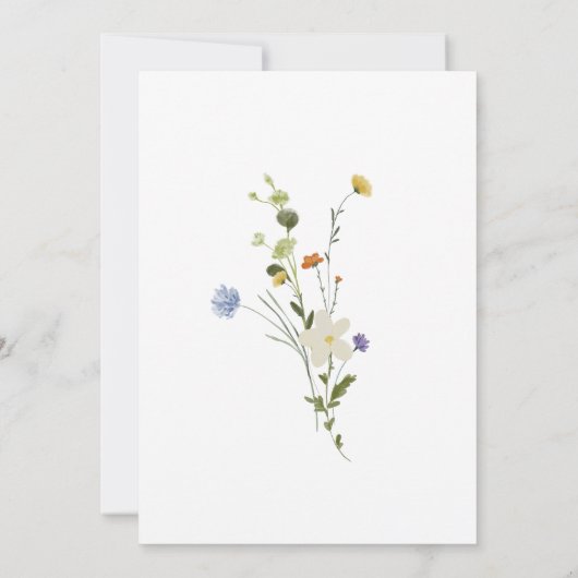 大カラフルきなワイルド50結婚周年 招待状 (裏面)