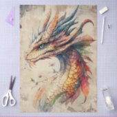 大カラフル神話ファンタジー 薄葉紙 (クラフト)