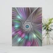 大カラフル花抽象芸術フラトリップ（幻覚体験）のようなクタルアート (スタンド正面)