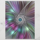 大カラフル花抽象芸術フラトリップ（幻覚体験）のようなクタルアート (正面)