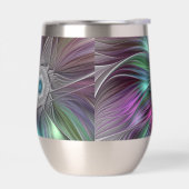 大カラフル花抽象芸術フラトリップ（幻覚体験）のようなクタルアート (左面)