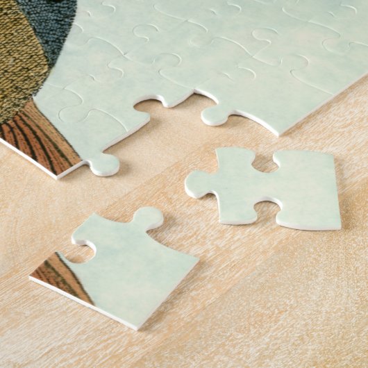 大カラフル魚 ジグソーパズル (側面)