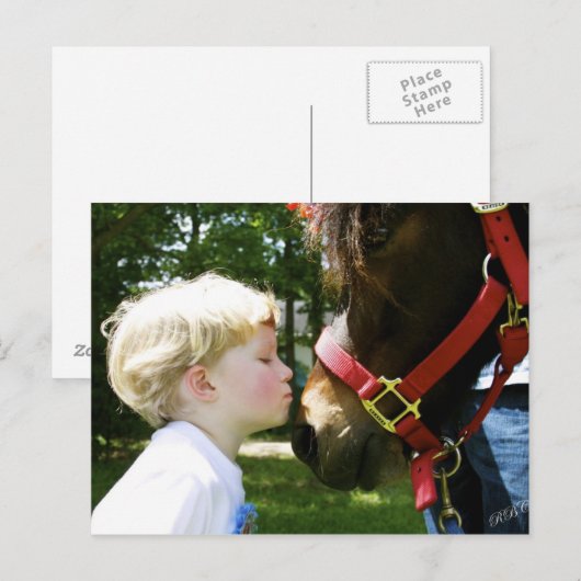 大キス ポストカード (正面/裏面)