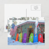 大クール熊はがき！ ポストカード (正面/裏面)