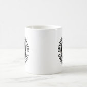 大サイズテキスト 11oz オーダーメイド 8ボール マグ (中央)