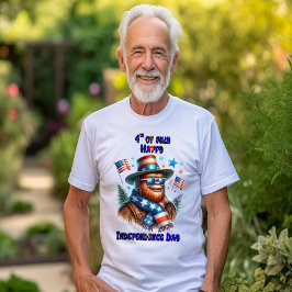 大スタイリッシュ脚ロッキングアメリカ独立記念日 Tシャツ