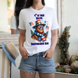 大スタイリッシュ脚ロッキングアメリカ独立記念日 Tシャツ