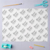 大ティッシュペーパー会社のロゴカスタム印刷 薄葉紙 (クラフト)